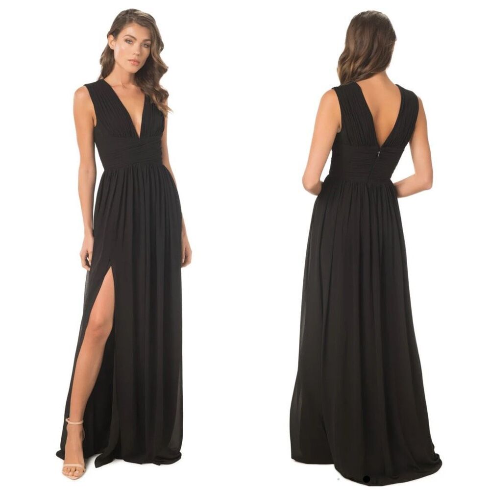 NWT! Dress the Population Jaclyn Gown Size S